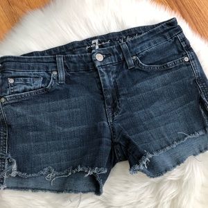 Seven for all mankind cut offs